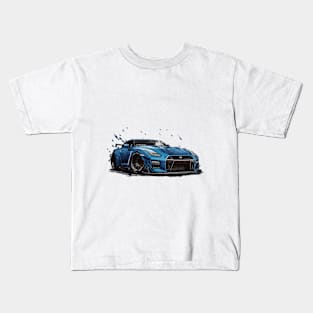 Racing Nissan gtr r35 T-Shirt Kids T-Shirt